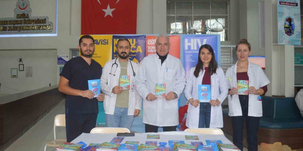 Muğla’daki hastanede vatandaşlar bilgilendirildi