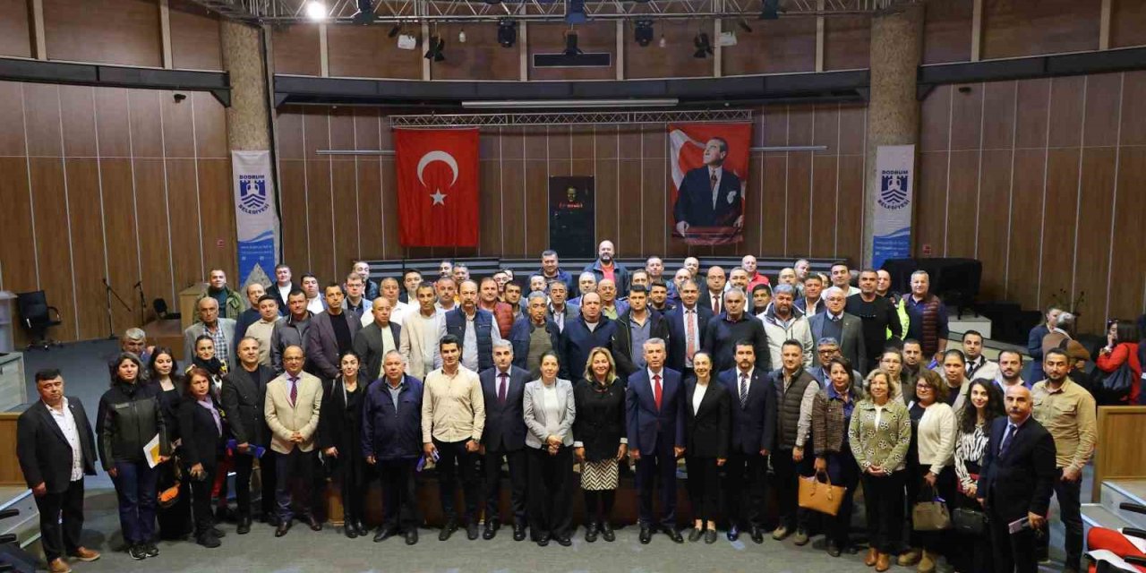 Kaymakam Ali Sırmalı Bodrum’un sorunlarını muhtarlardan dinledi