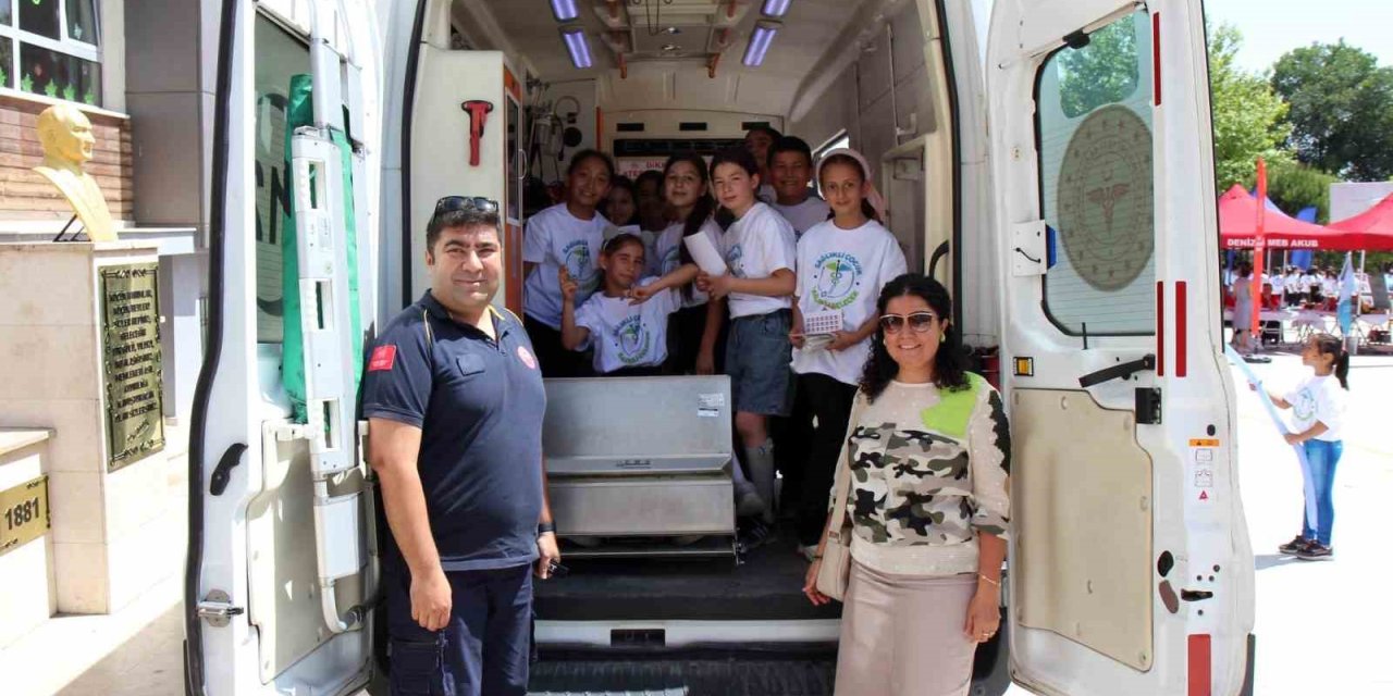 Denizli’de gelen 475 bin çağrıda 104 bin hastaya ambulans hizmeti verildi