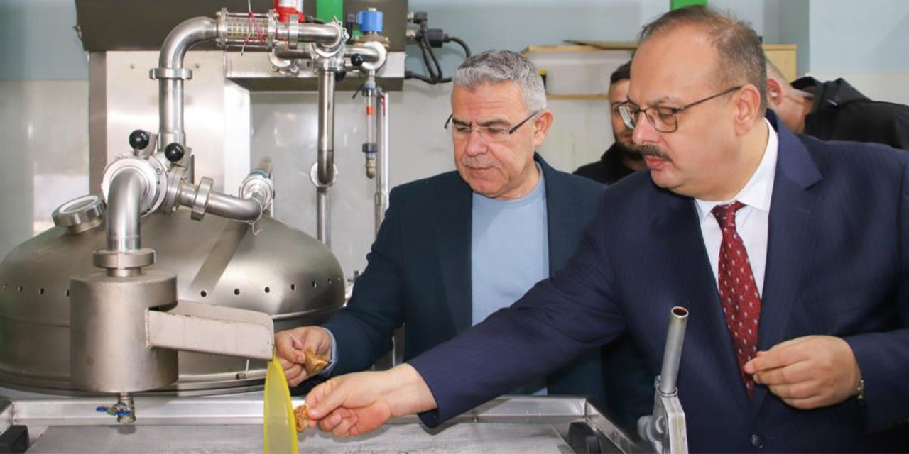 Vali Canbolat, Köşk’te yerli gıda üretim tesislerini inceledi