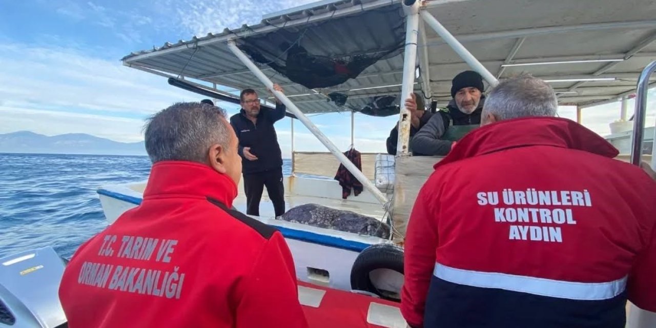 Aydın’da su ürünleri denetimleri aralıksız sürüyor