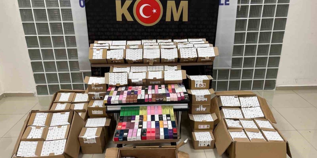 Kasım ayında binlerce kaçak ürün ele geçirildi