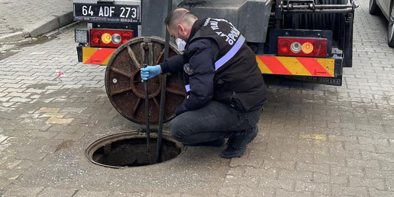 Kanalizasyonda bulunan 4,5  aylık cenin 2 günde aydınlatıldı