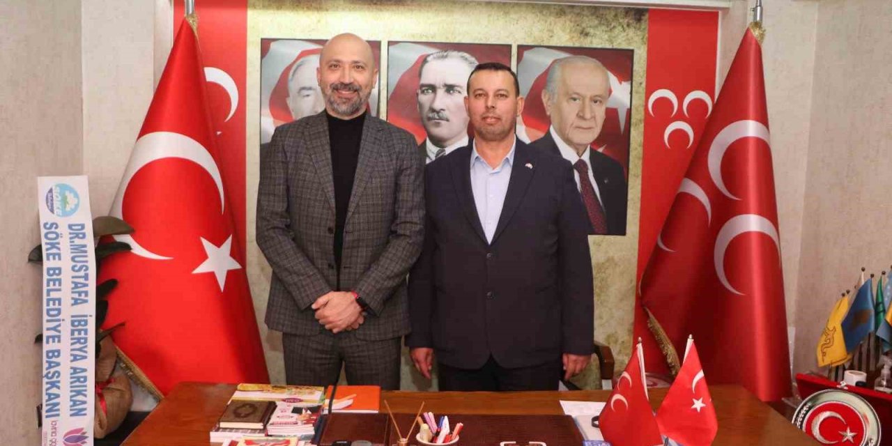 Söke Belediye Başkanı Arıkan, MHP İlçe Teşkilatı ile bir araya geldi