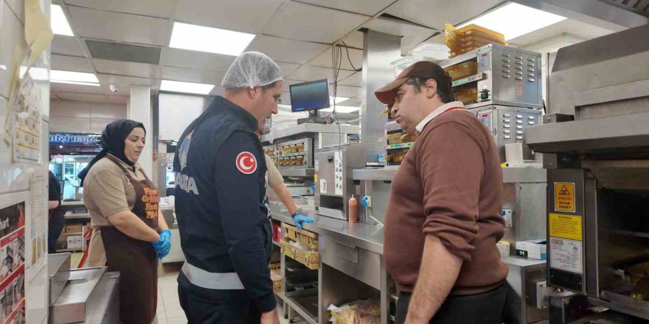Belediye ekiplerinden gıda denetimleri