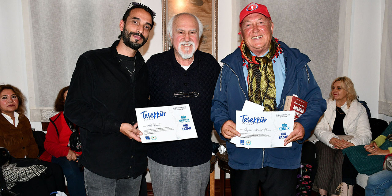 Çalıkuşu Kültür Evi’nde Prof. Dr. Övgün Ahmet Ercan söyleşisi yoğun ilgi gördü