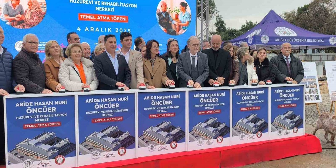 Hasan Nuri ve Abide Öncüer Huzurevi’nin temeli dualarla atıldı