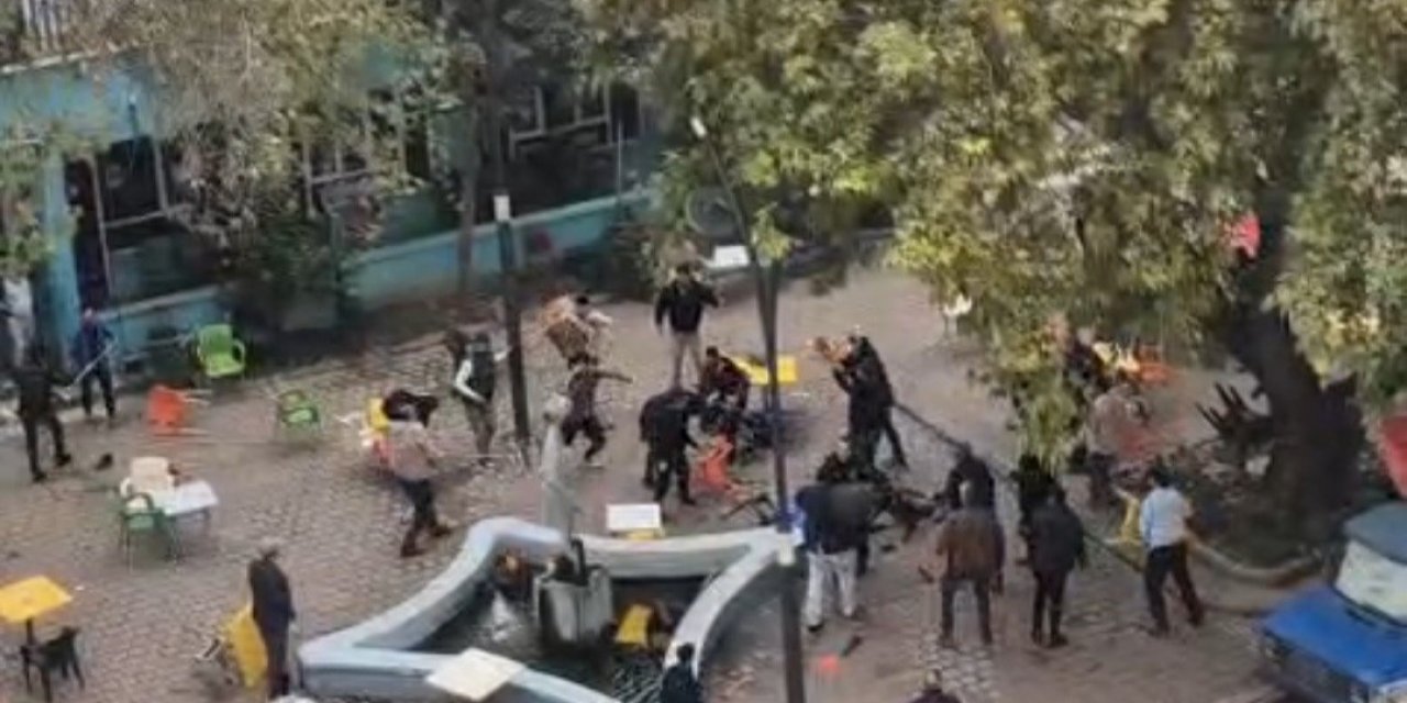 Kavga değil adeta meydan muharebesi: Taş, sopa ve silah kullanıldı, 1 kişi yaralandı