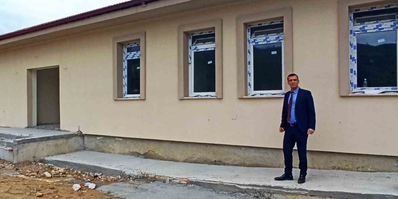 Sarıgöl’de yarım kalan okul projesi hızla tamamlanıyor