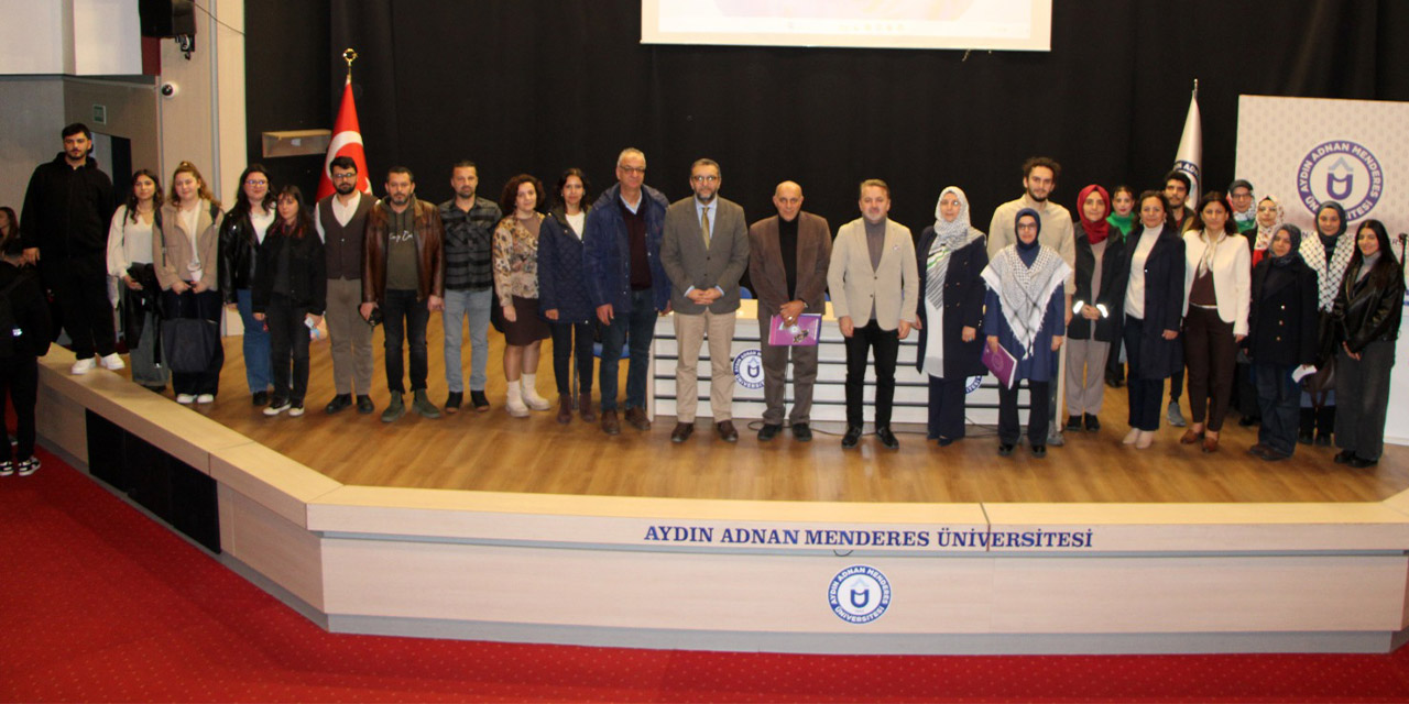 ADÜ’de “Filistin’de Kadın ve  Aile Olmak” paneli düzenlendi