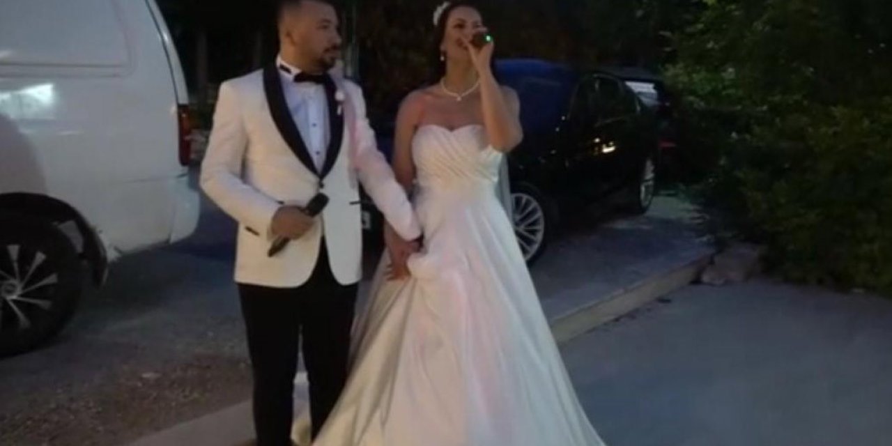 Düğünlerinde söyledikleri şarkı başlarına bela oldu