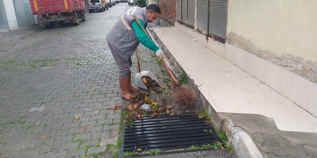 Germencik’te yağış sonrası ekipler teyakkuzda