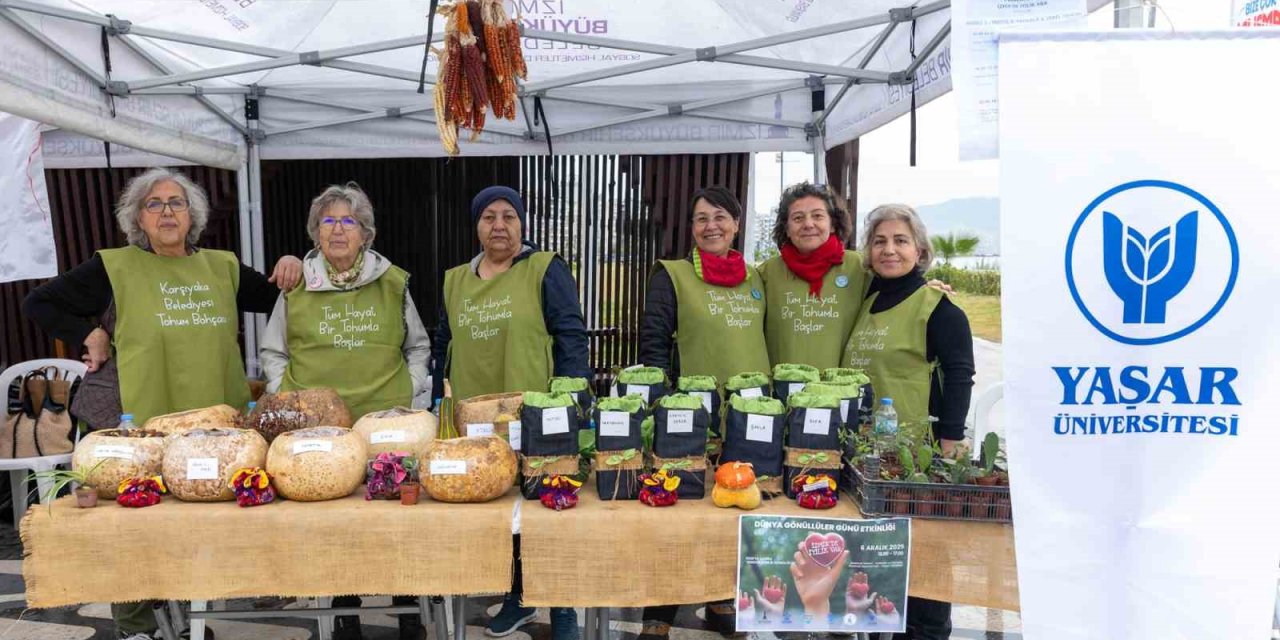 İzmir’de yüzlerce gönüllü "İyilik" için tek yürek oldu