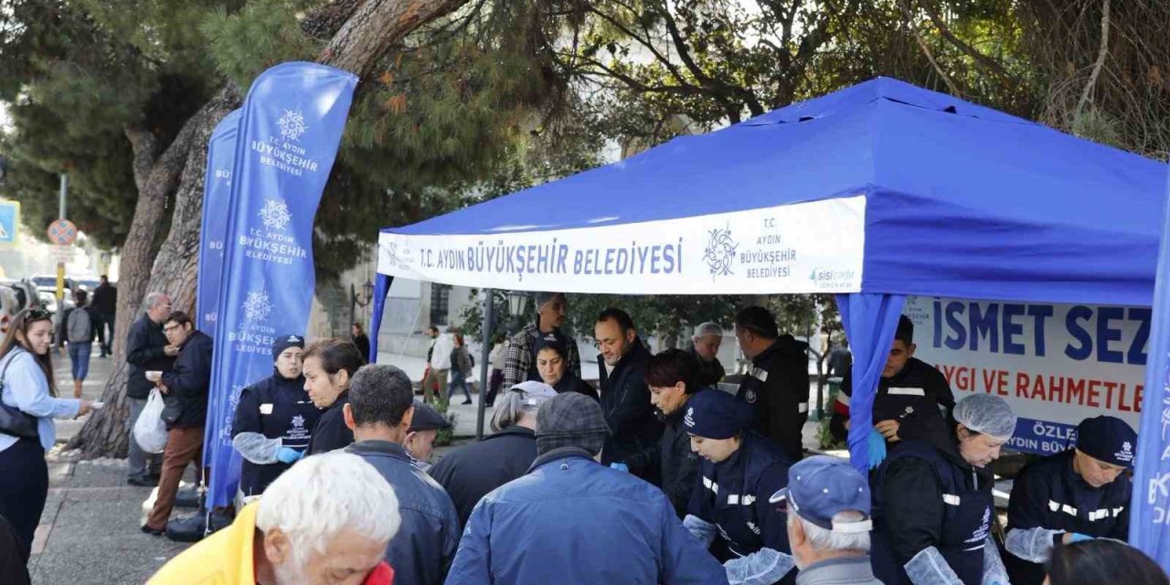 Başkan Çerçioğlu’ndan İsmet Sezgin’in aramızdan ayrılışının yıl dönümünde lokma hayrı