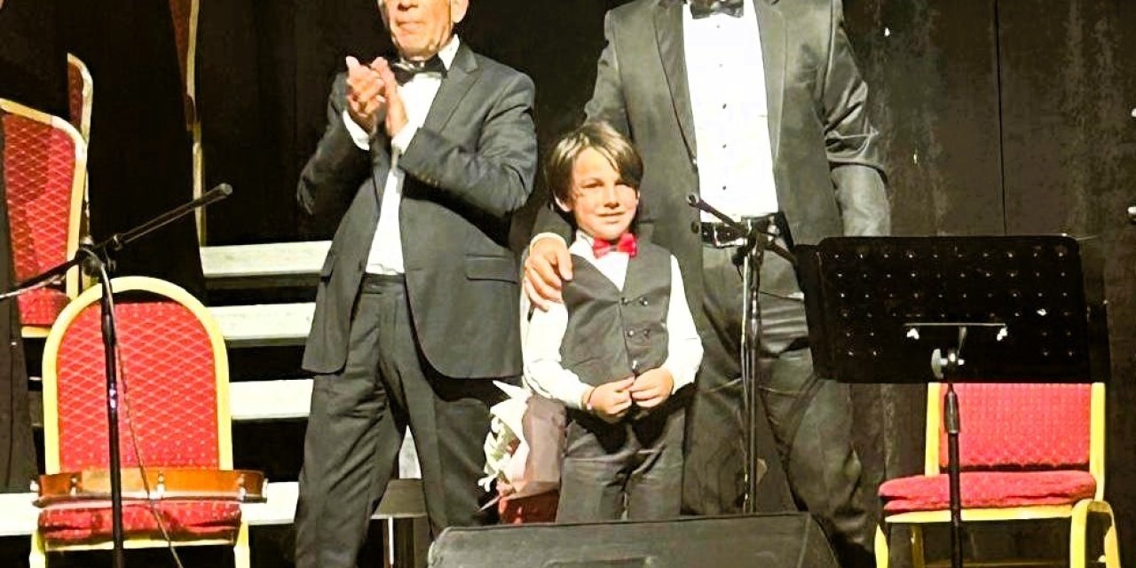 Küçük yetenek 10’uncu konserine çıktı