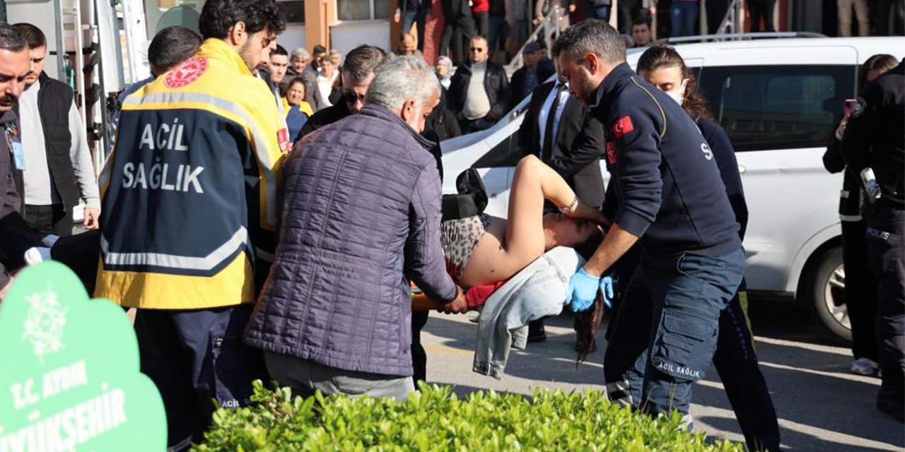 Boşanma aşamasındaki eşini sırtından bıçakladı