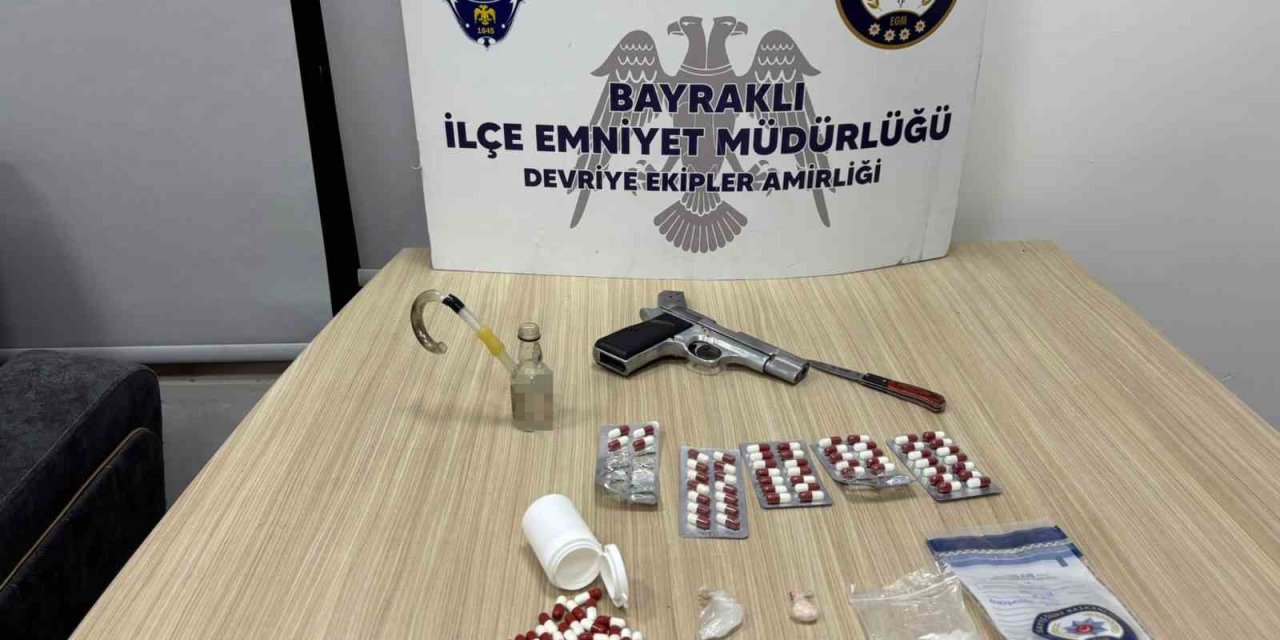 Bayraklı polisi iz sürdü, 4 şüpheliyi kıskıvrak yakaladı