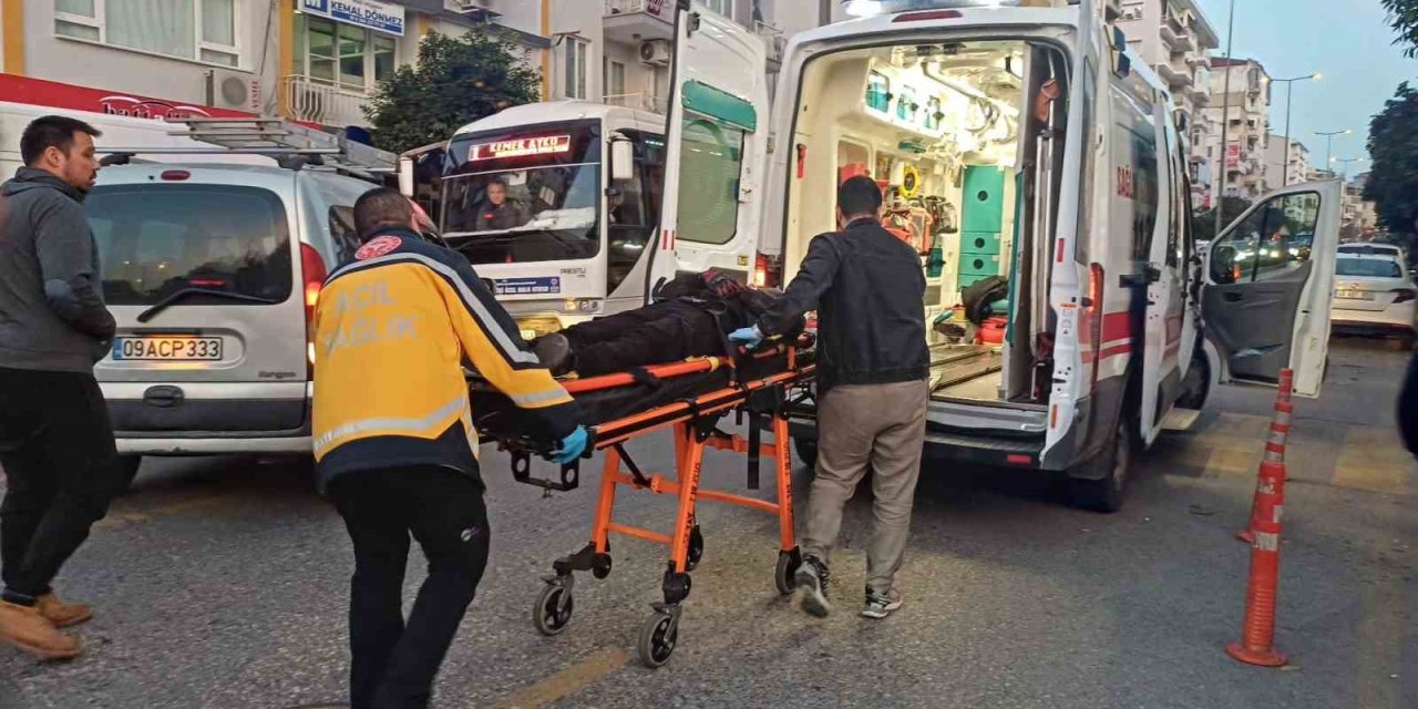 Motosikletle otomobil çarpıştı: 1 yaralı