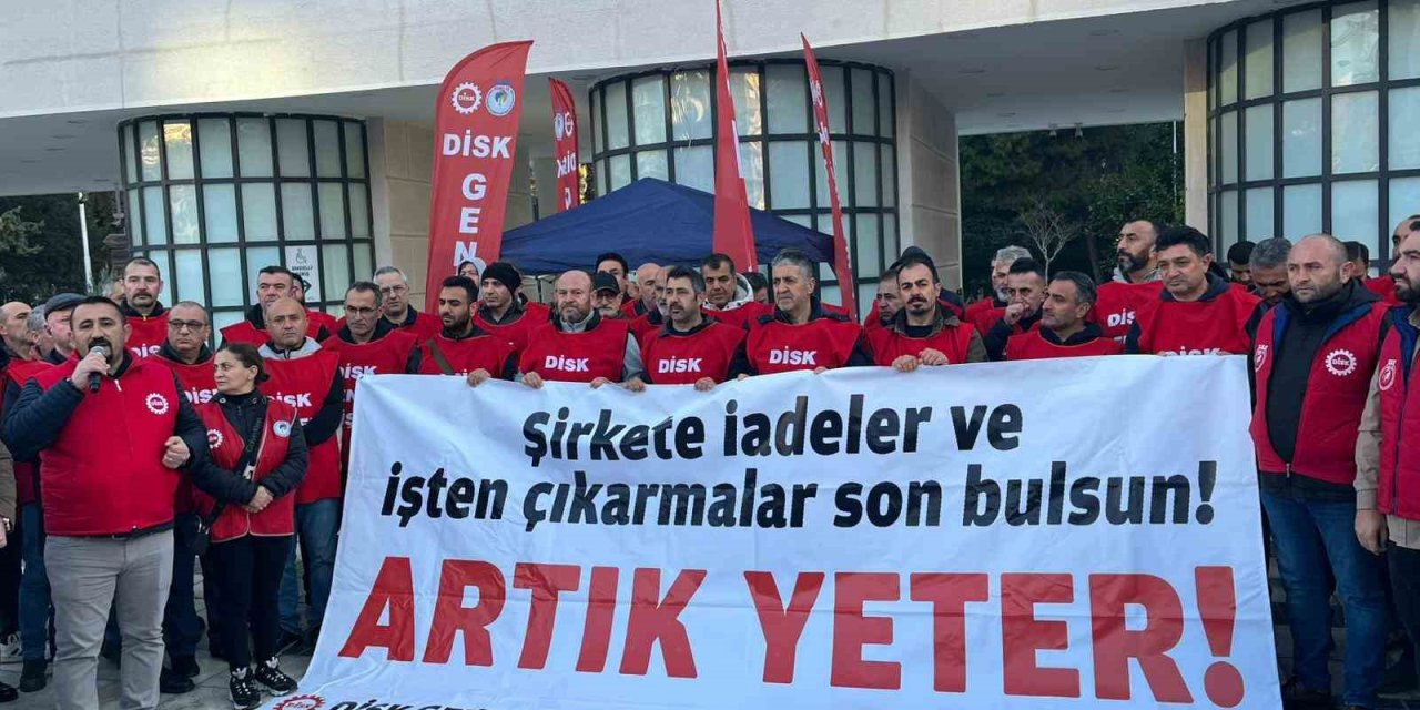 İzmir Büyükşehir işçileri: "Arkadaşlarımız işe dönünceye dek mücadele sürecek"