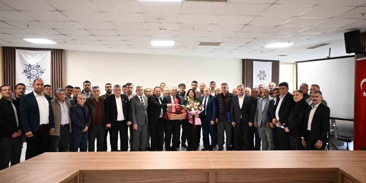 Başkan Çerçioğlu, Köşk ve Sultanhisar muhtarları ile bir araya geldi