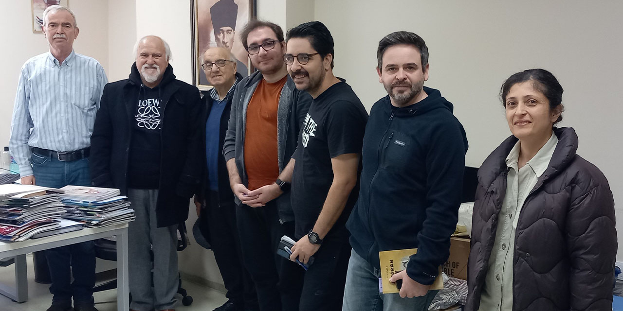 Yazar ve oyuncu Ali Gençli’den ADÜ İletişim Fakültesi’ne ziyaret