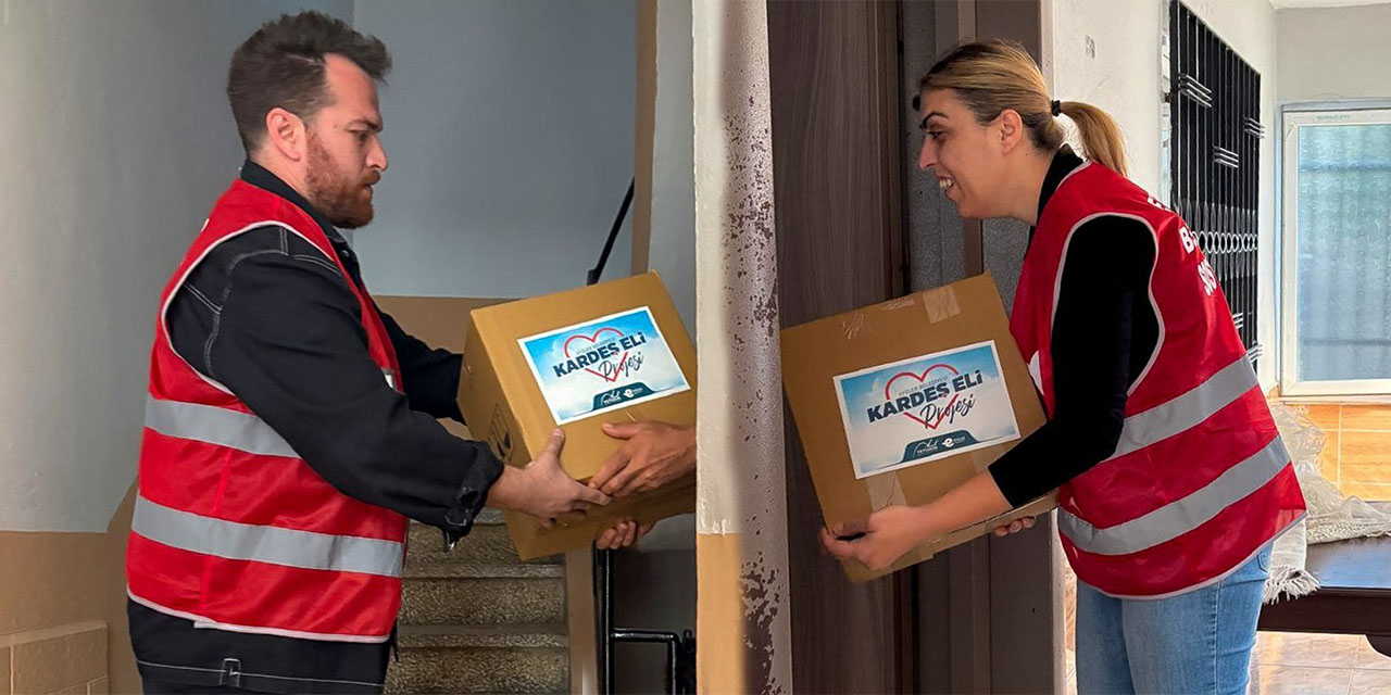 Efeler Belediyesi’nin “Kardeş Eli”  projesi dayanışmayı büyütüyor