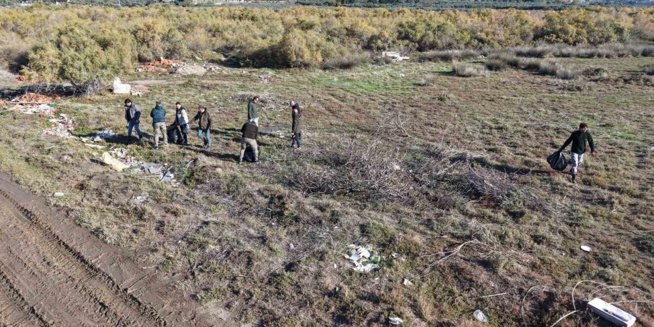 Büyük Menderes Deltası’nda çevre temizliği seferberliği