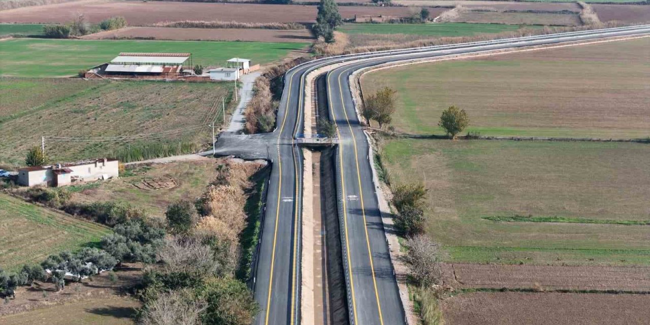 İncirliova ile Aydın Şehir Hastanesi arasında yol yapım çalışmaları tamamlandı