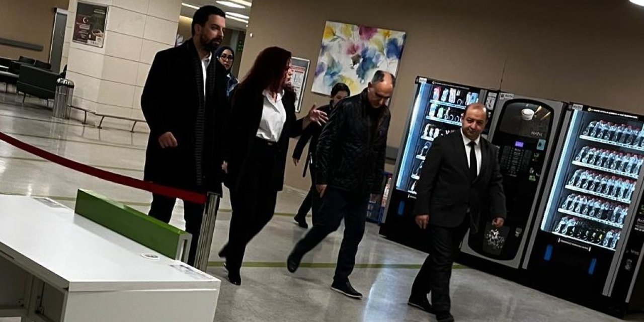 Vali Özkan’dan tedavisi süren Başkan Durbay’a ziyaret