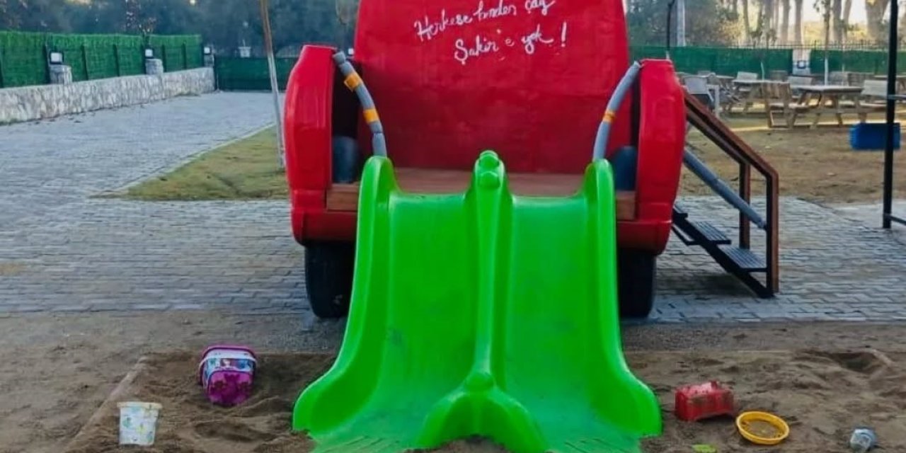 Yeşilçam’ın efsanesi çocukların oyun alanı oldu