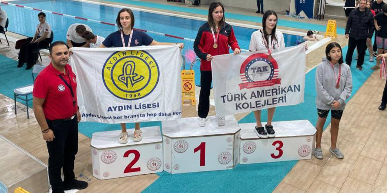 Aydın Lisesi’nden yüzme ve judoda madalya yağmuru