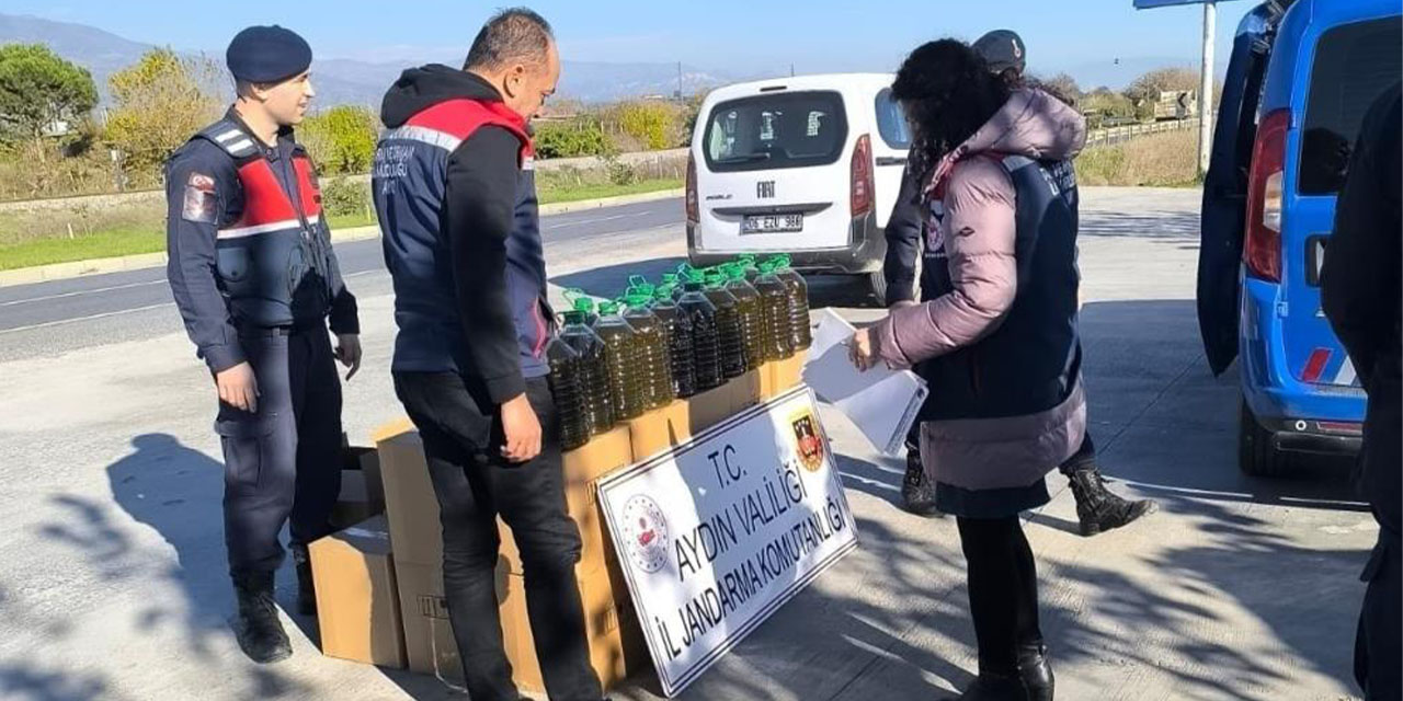 Otobüs bagajından 400 litre kaçak yağ çıktı