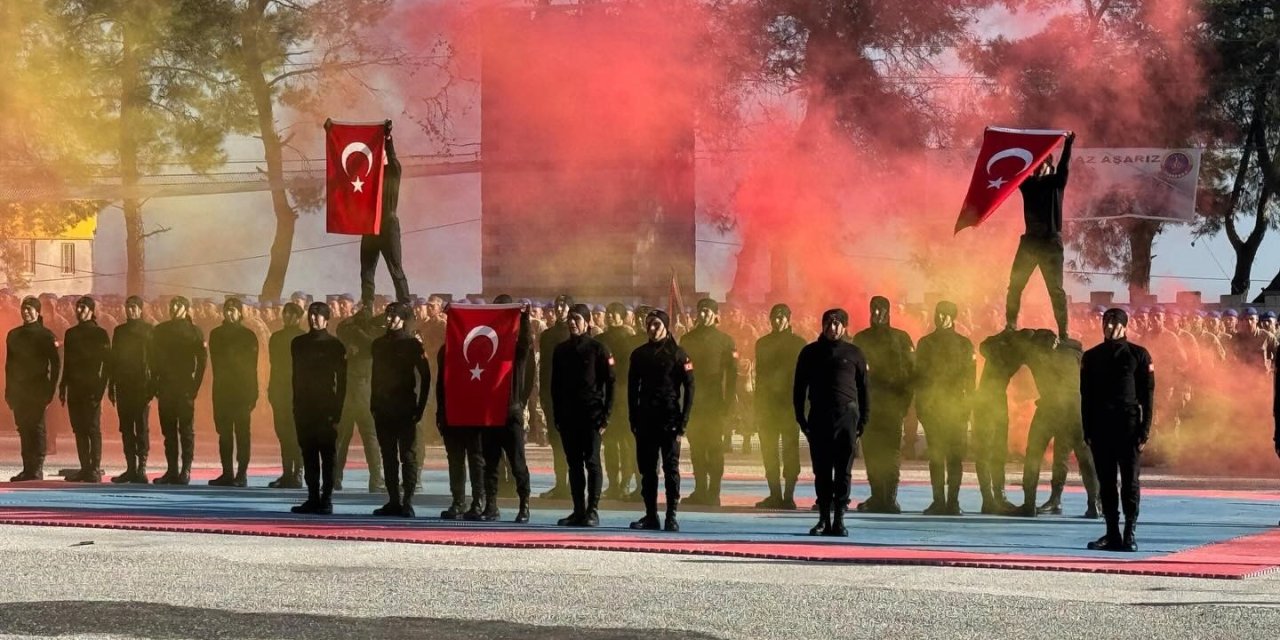 Kırkağaç’ta uzman erbaşların mezuniyet coşkusu