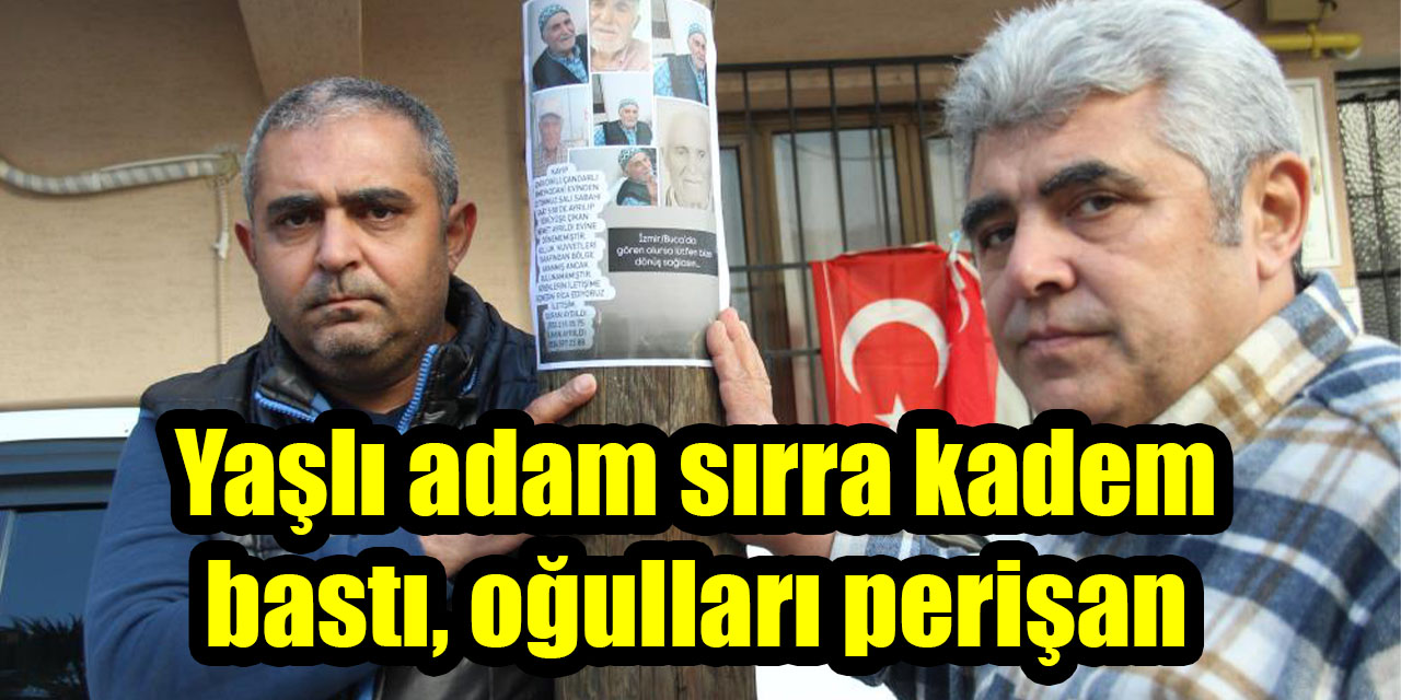 Yaşlı adam sırra kadem  bastı, oğulları perişan