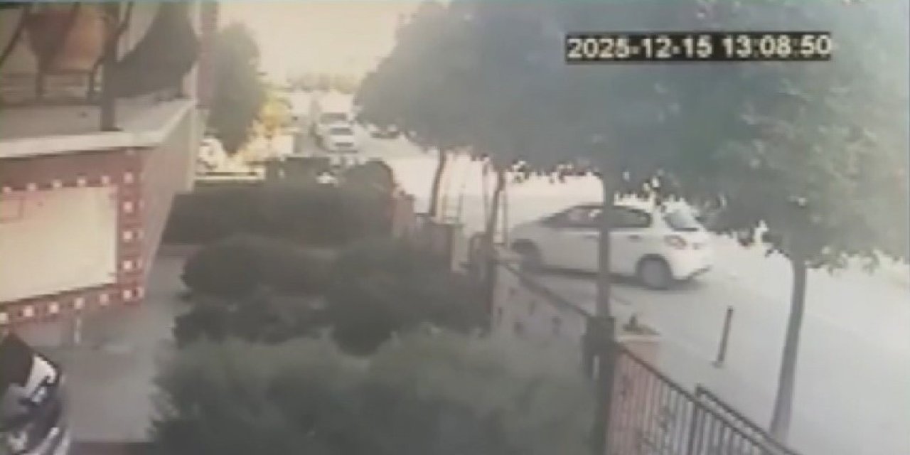 Otomobille motosiklet çarpıştı: 1 yaralı