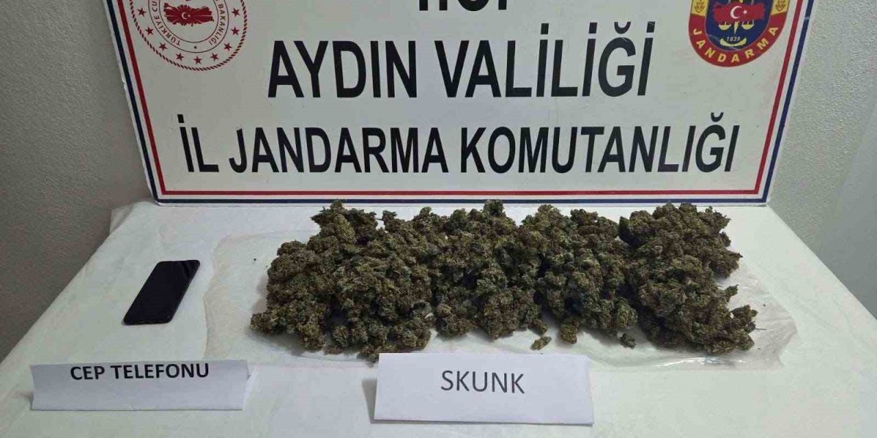 Didim’de yabancı uyruklu şahsın evinde 1 kilo uyuşturucu ele geçirildi