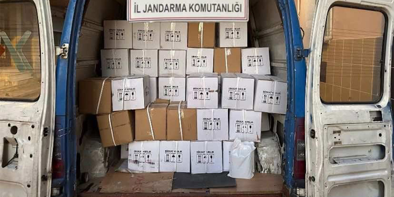 Yeni yıl öncesi kaçak  alkol operasyonu