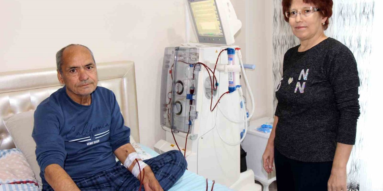 Denizli’de 36 hastaya evde hemodiyaliz tedavi uygulanıyor