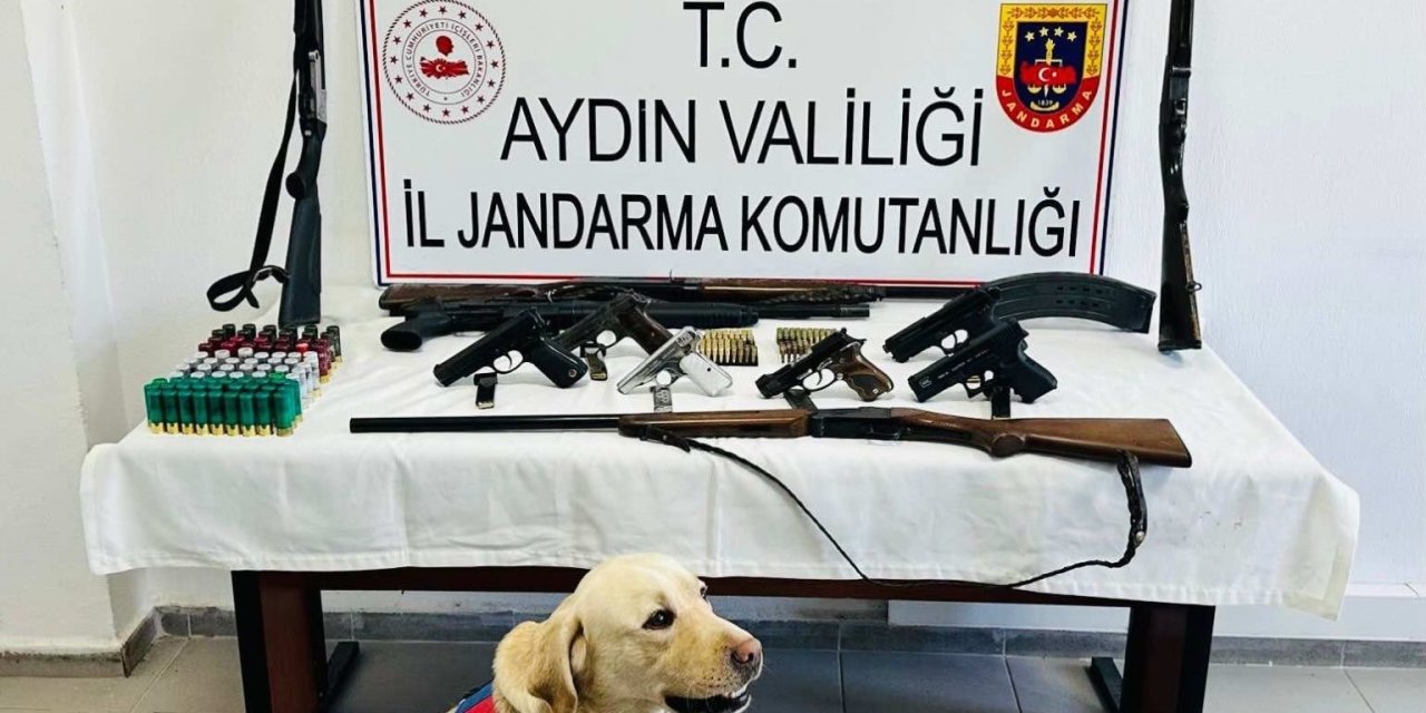 Cephanelik gibi evden otomatik silahlar çıktı