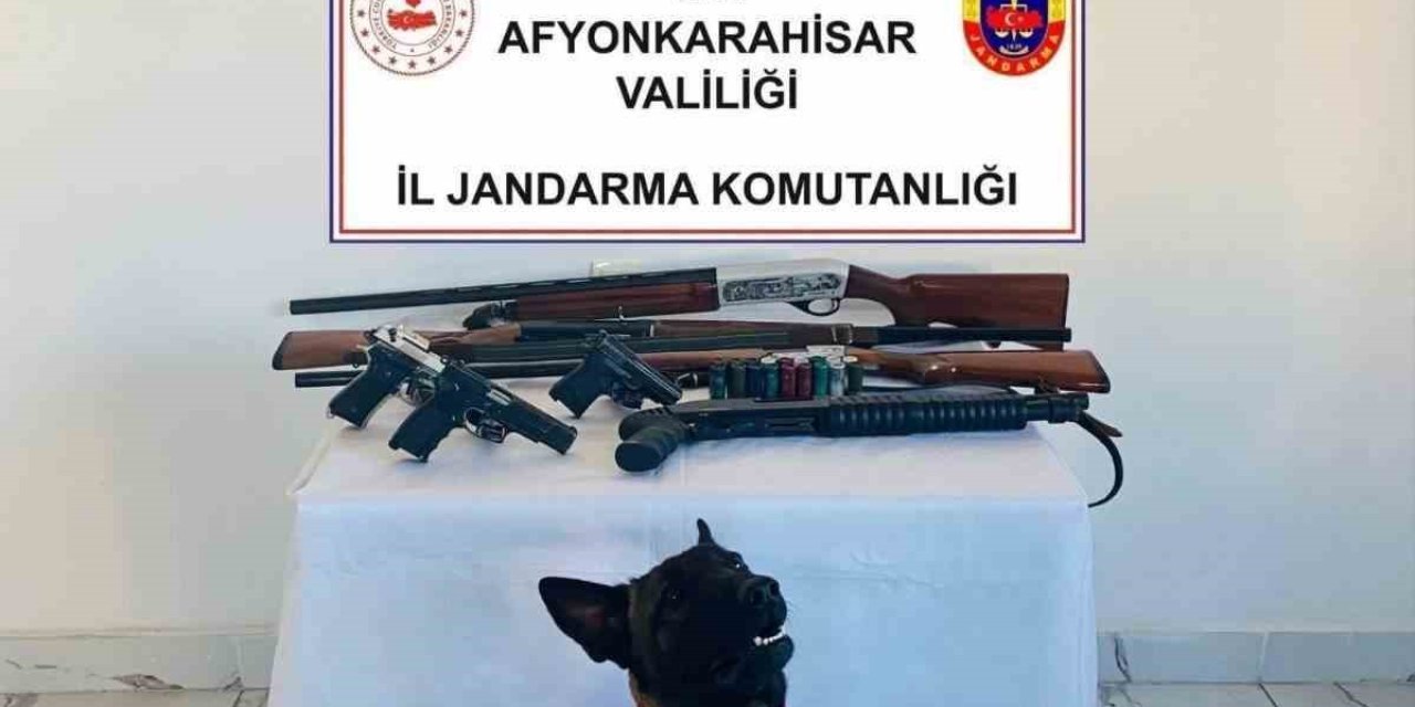 Jandarmadan ruhsatsız silah operasyonu