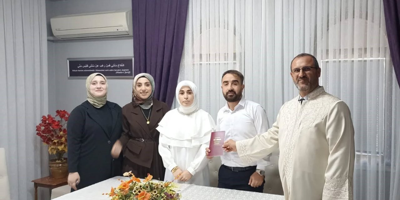 Söke Müftülüğü’nde 2025 yılında 100 çift ’evet’ dedi