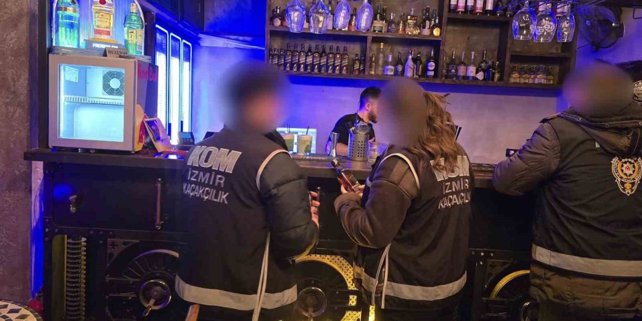 İzmir’de sahte içki operasyonu: 2 tutuklama