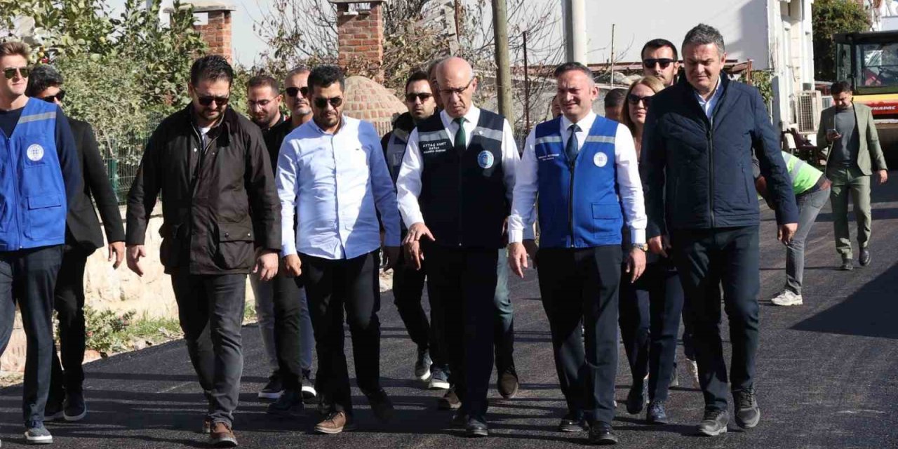 Datça’da yollar yenileniyor, ulaşım konforu artıyor