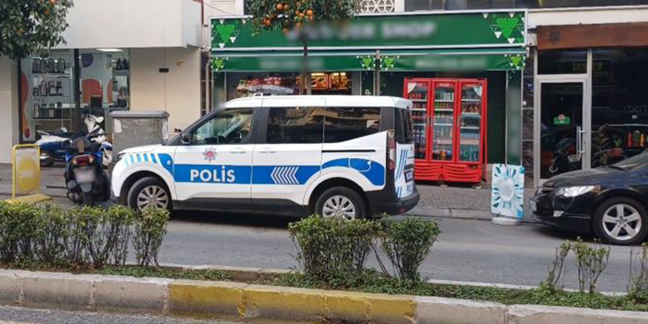 Efeler’de bir  işyeri kurşunlandı