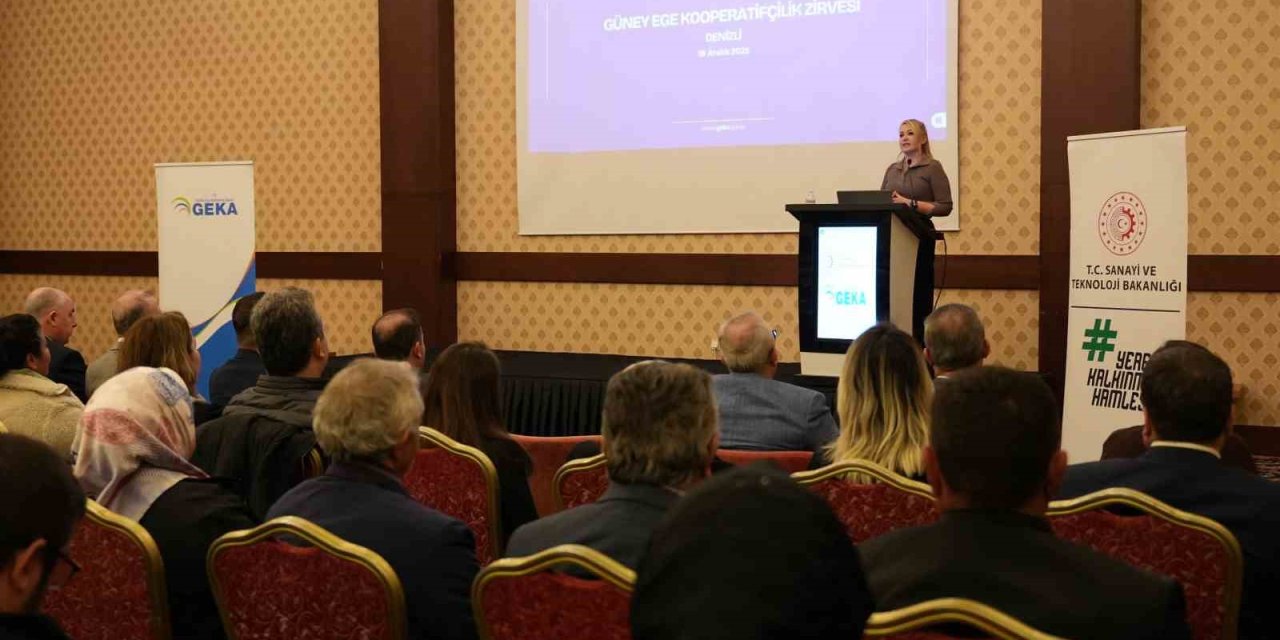 Güney Ege Kooperatifçilik Zirvesi GEKA’nın ev sahipliğinde toplandı