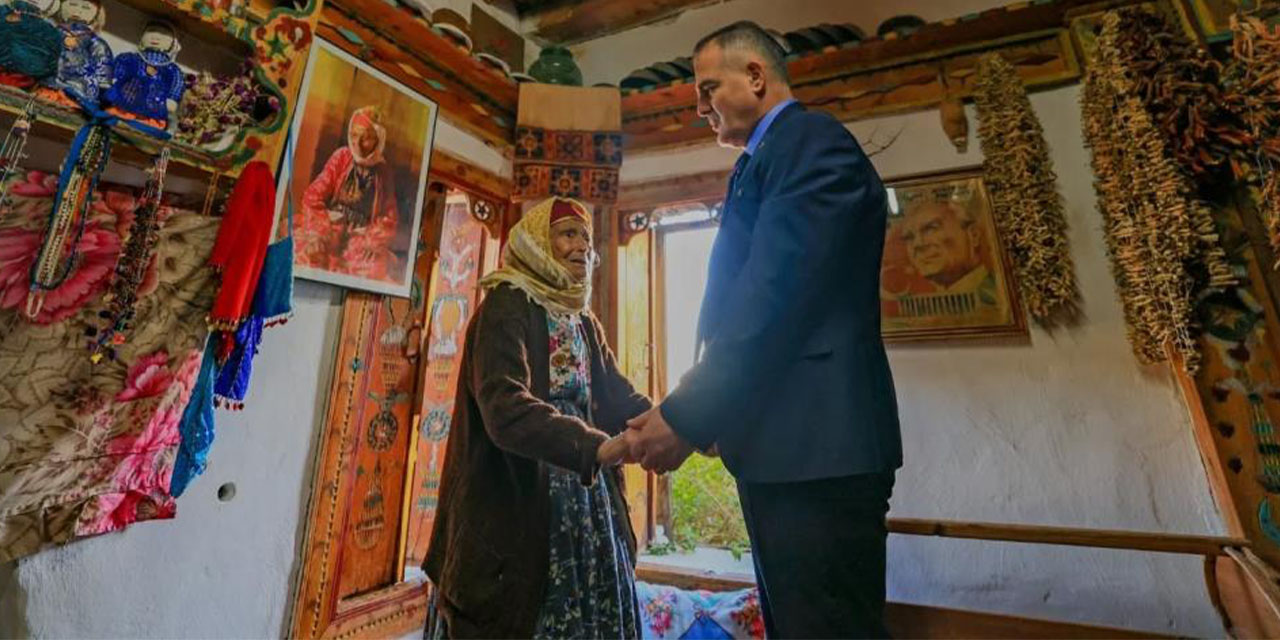 90 yaşındaki Fatmana ninenin hayali gerçek oldu