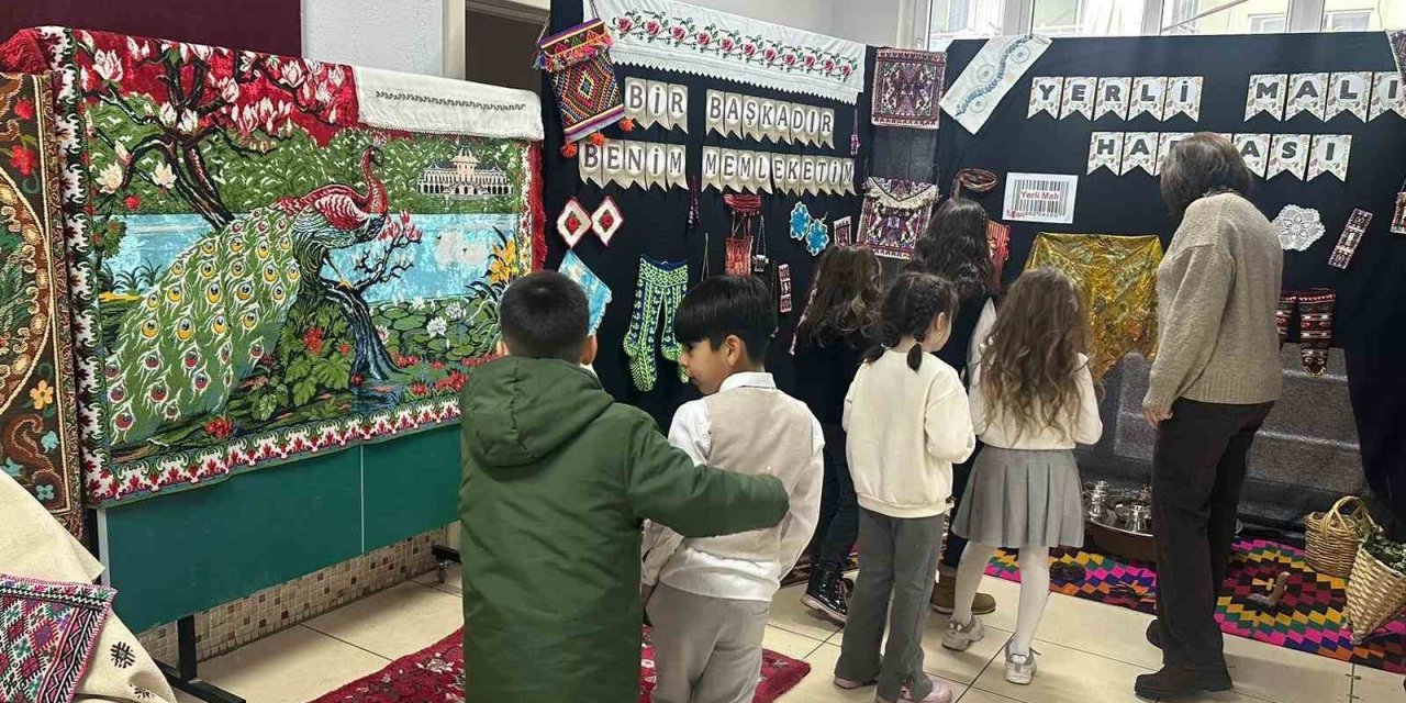 Yerli Malı Haftası, Hüsamettin Kulaklı İlkokulunda coşkuyla kutlandı