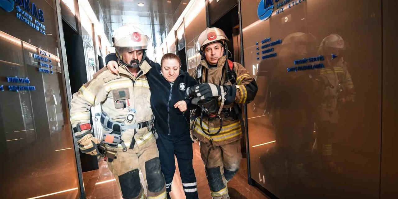 Gökdelende nefes kesen tatbikat