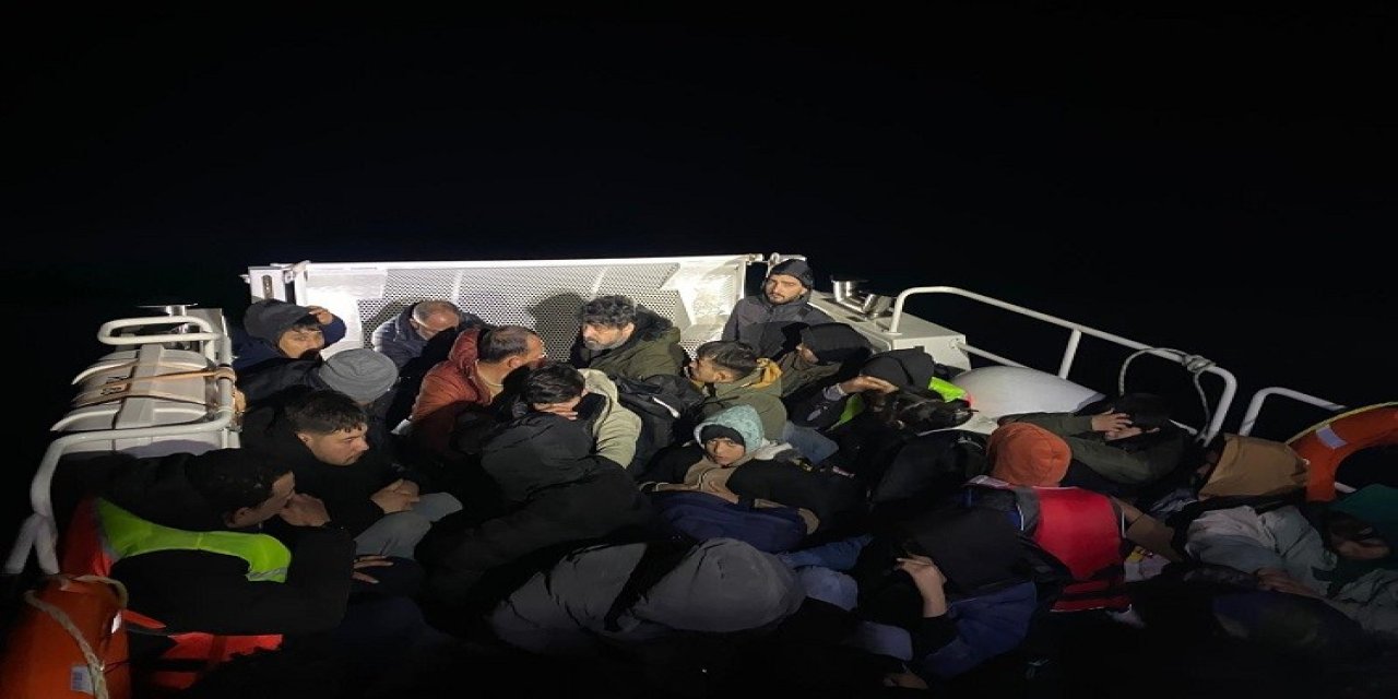 Bodrum’da 39 düzensiz göçmen yakalandı