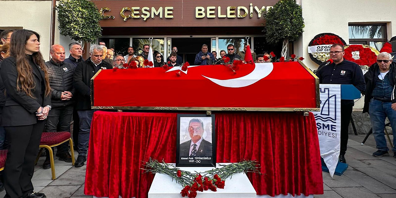 Başkan Tütüncüoğlu, ardında derin izler bırakarak sonsuzluğa uğurlandı